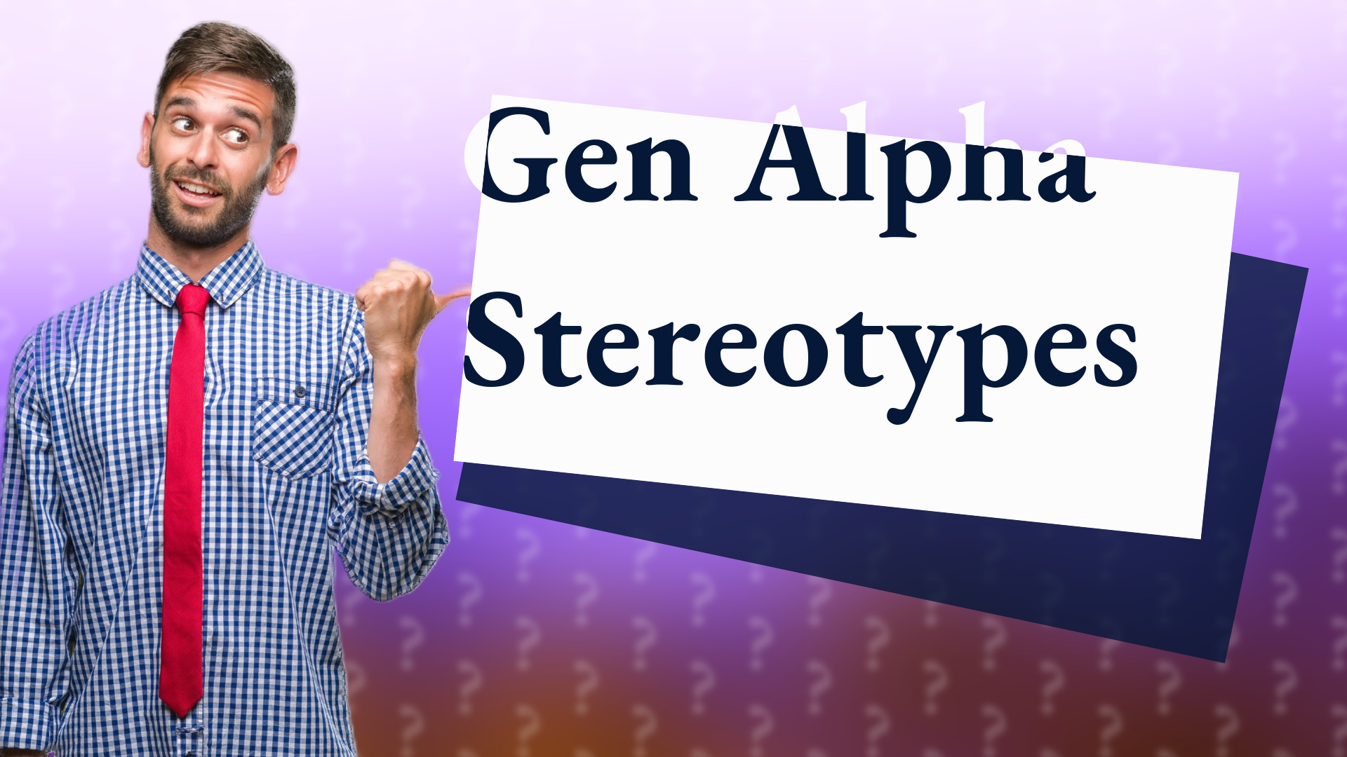 Gen Alpha Stereotypes