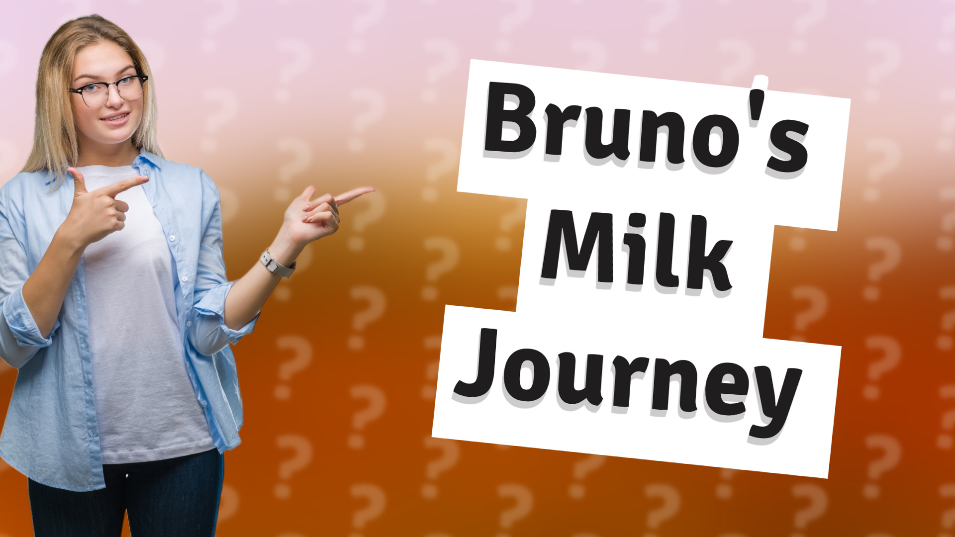 Bruno's Milk Journey