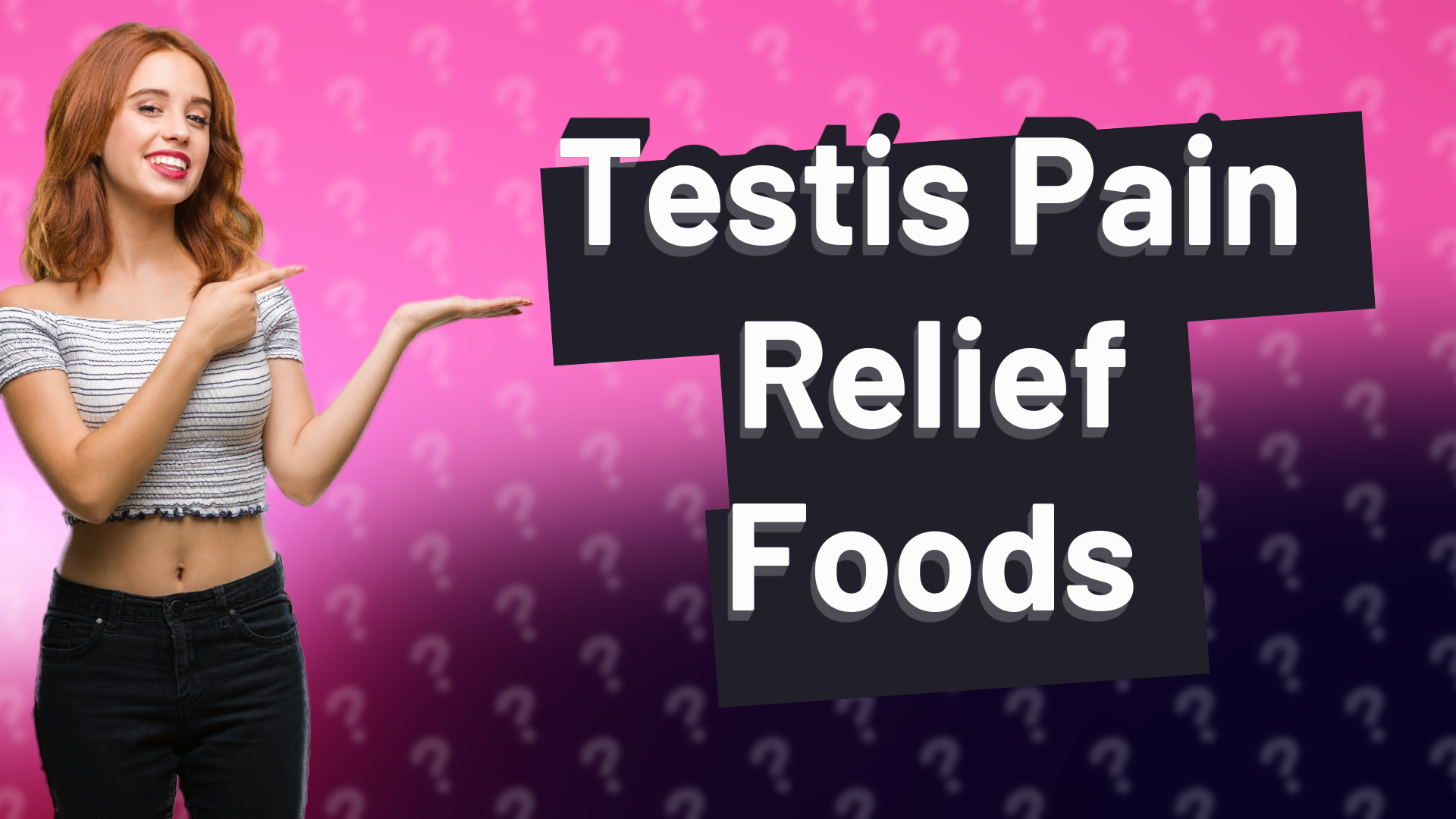 Testis Pain Relief Foods