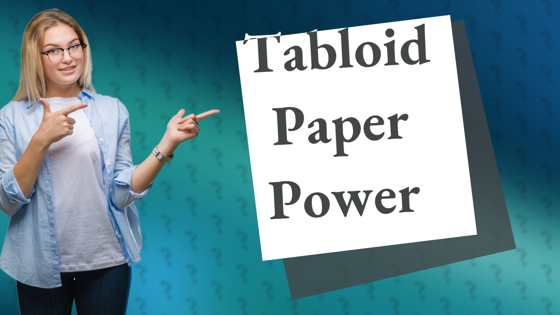 Tabloid Paper Power