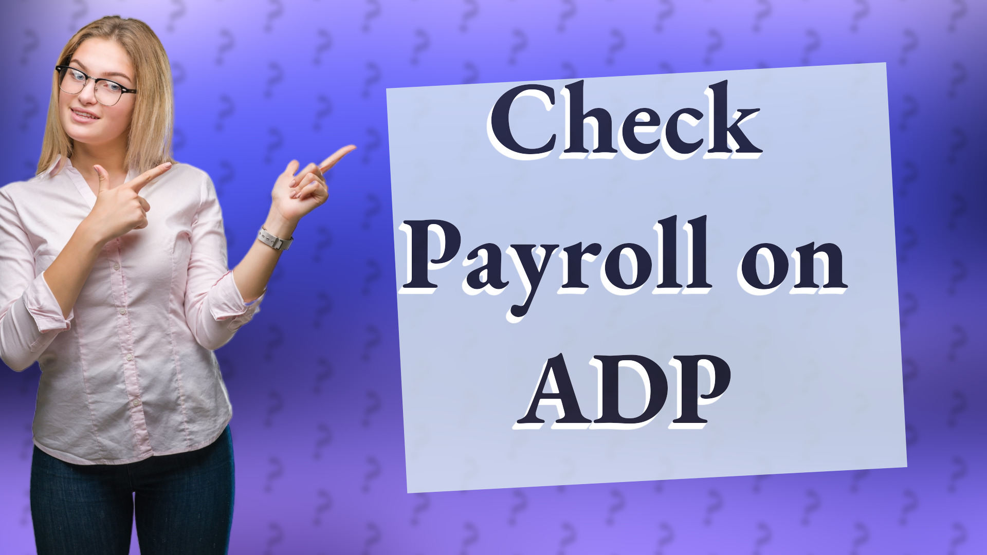 Check Payroll on ADP