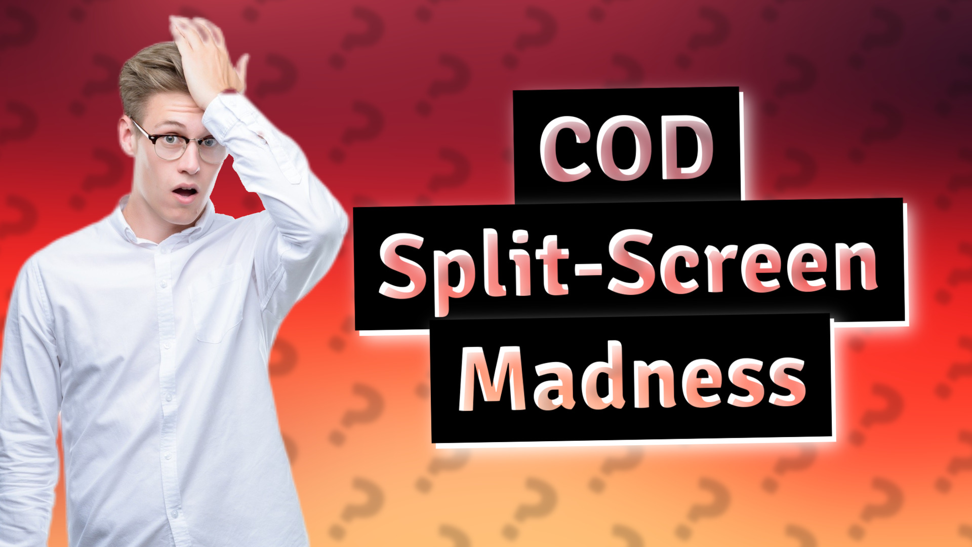 COD Split-Screen Madness