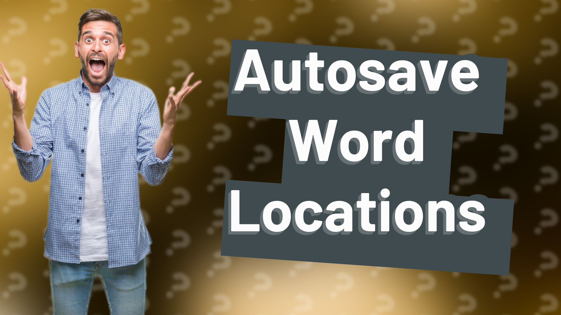 Autosave Word Locations