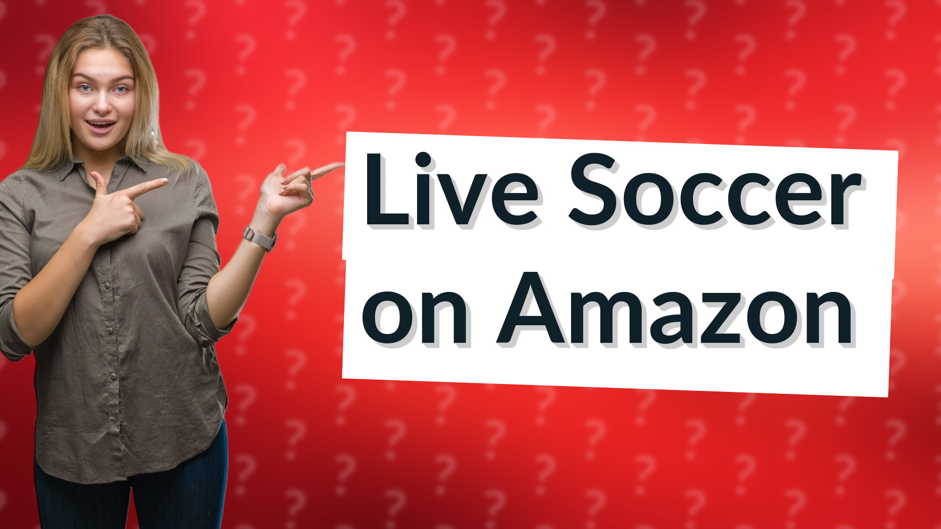Live Soccer on Amazon
