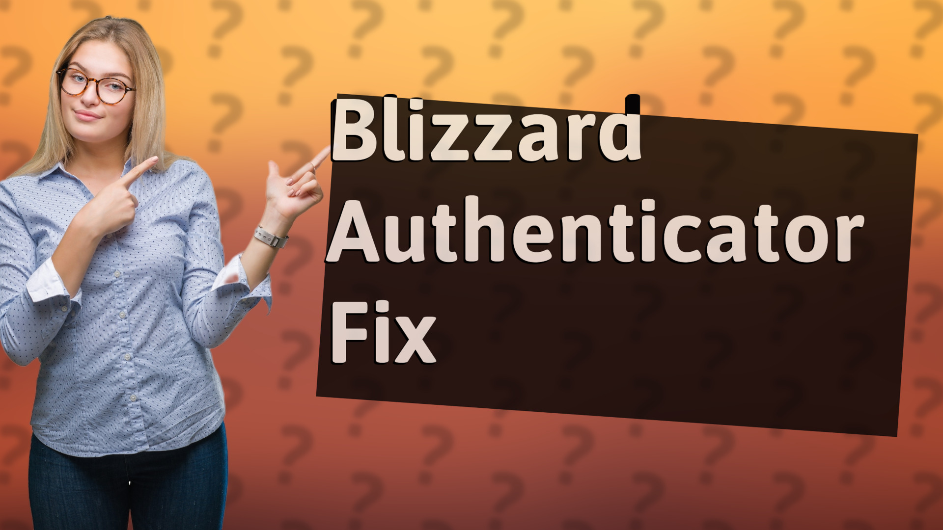 Blizzard Authenticator Fix