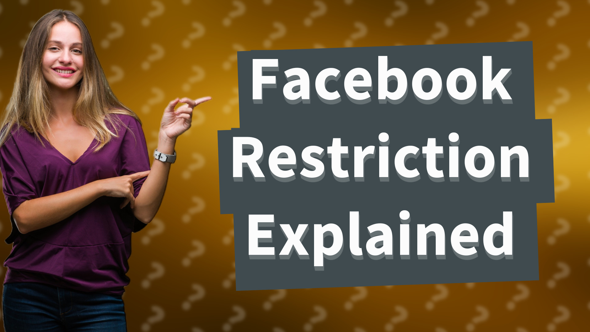 Facebook Restriction Explained