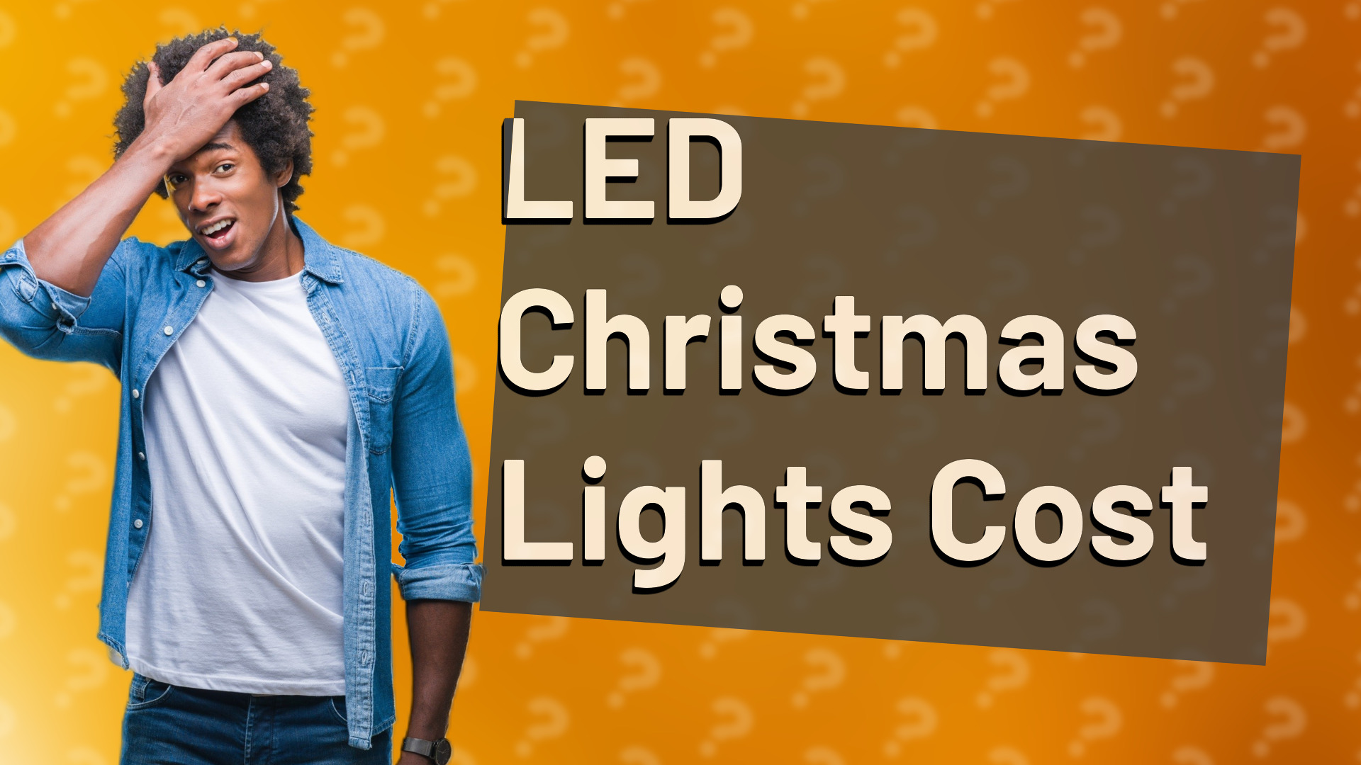 LED Christmas Lights Cost