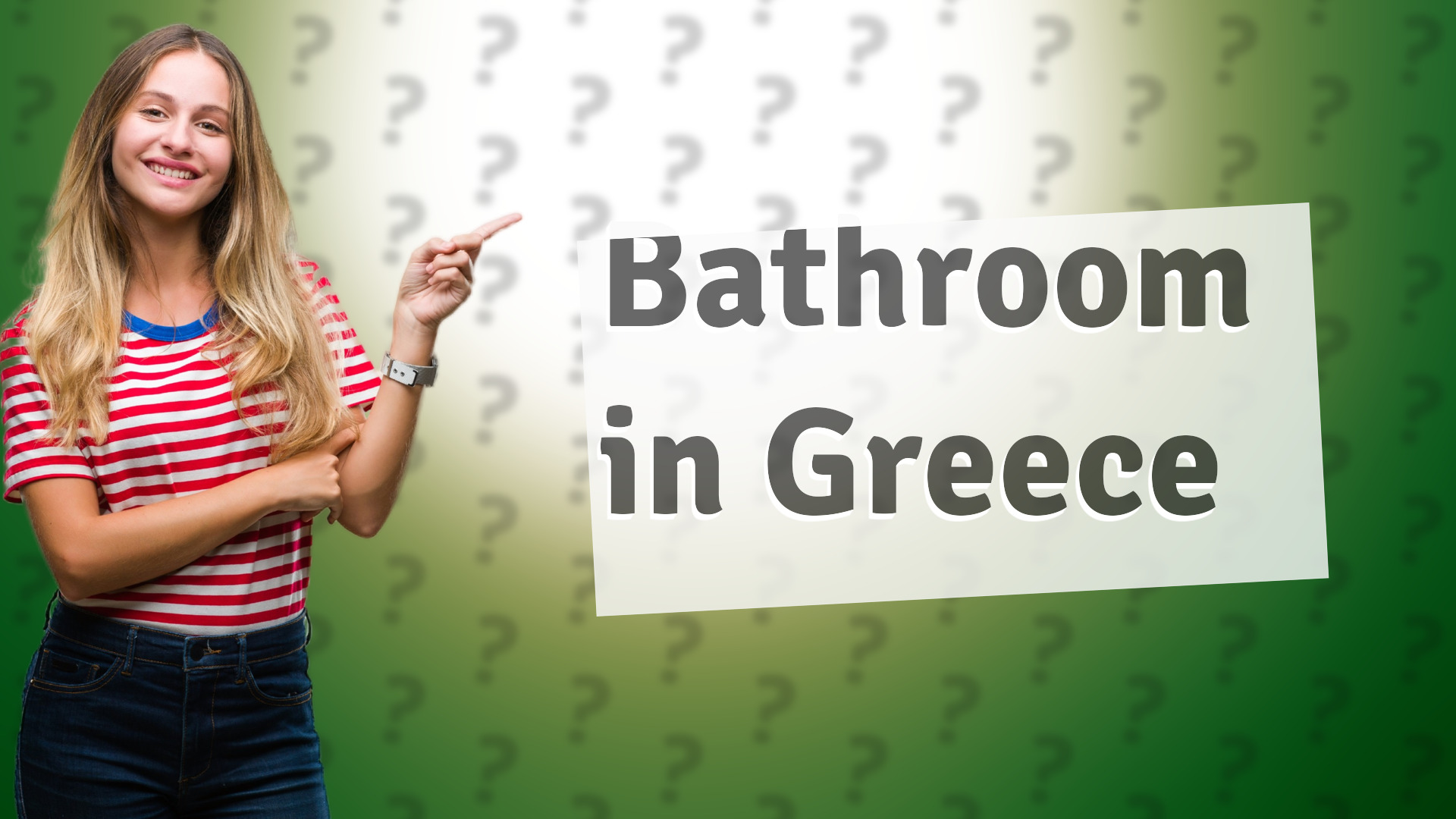 Bathroom in Greece