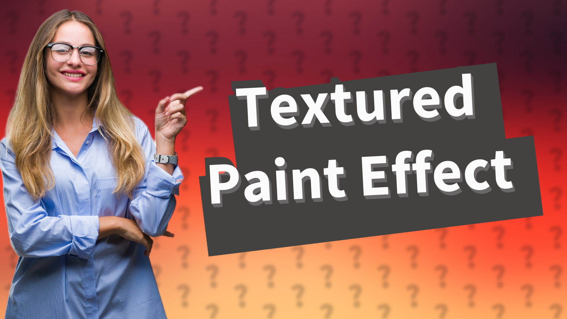 Textured Paint Effect
