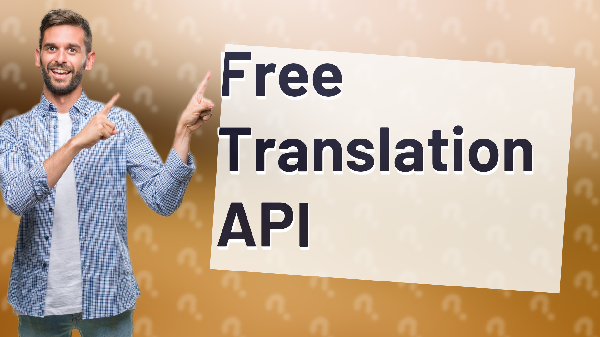 Free Translation API