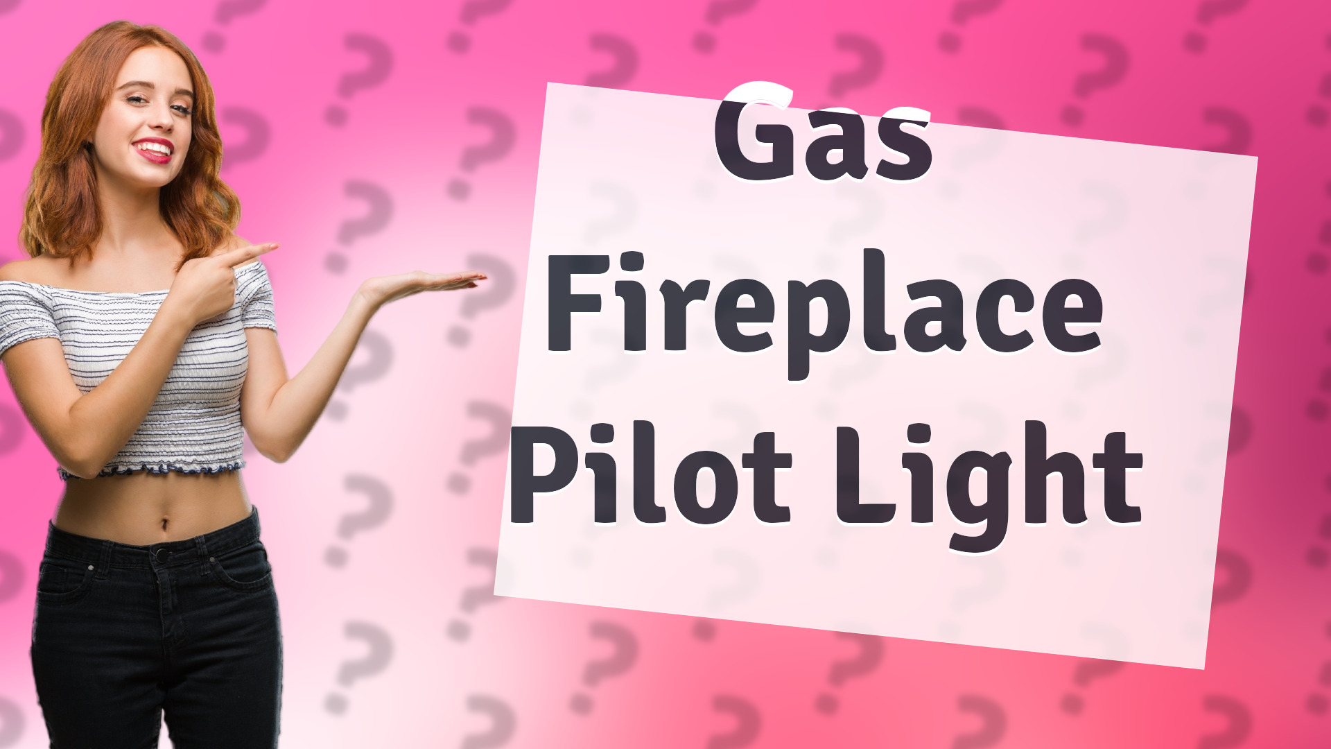 Gas Fireplace Pilot Light