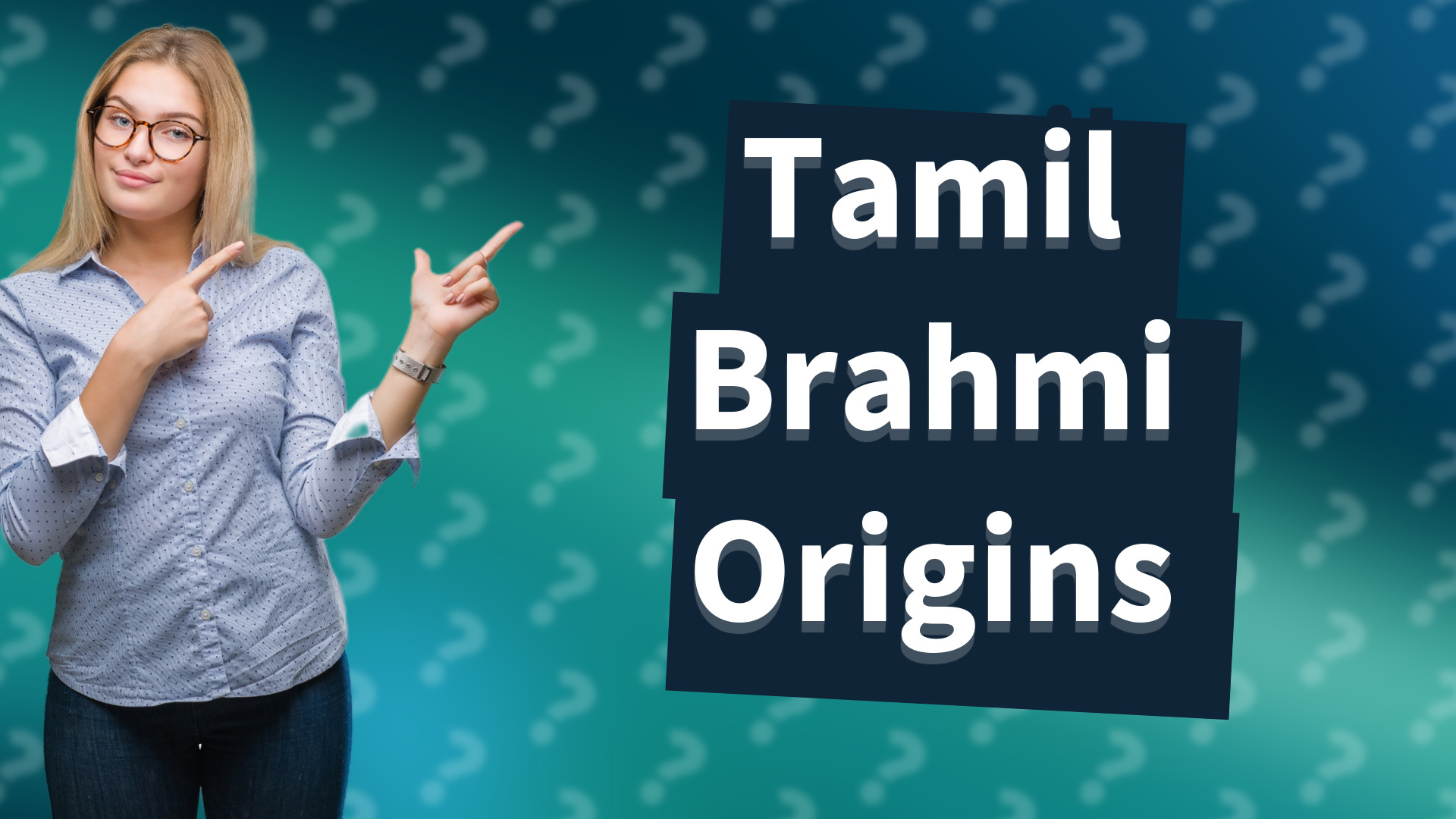 Tamil Brahmi Origins