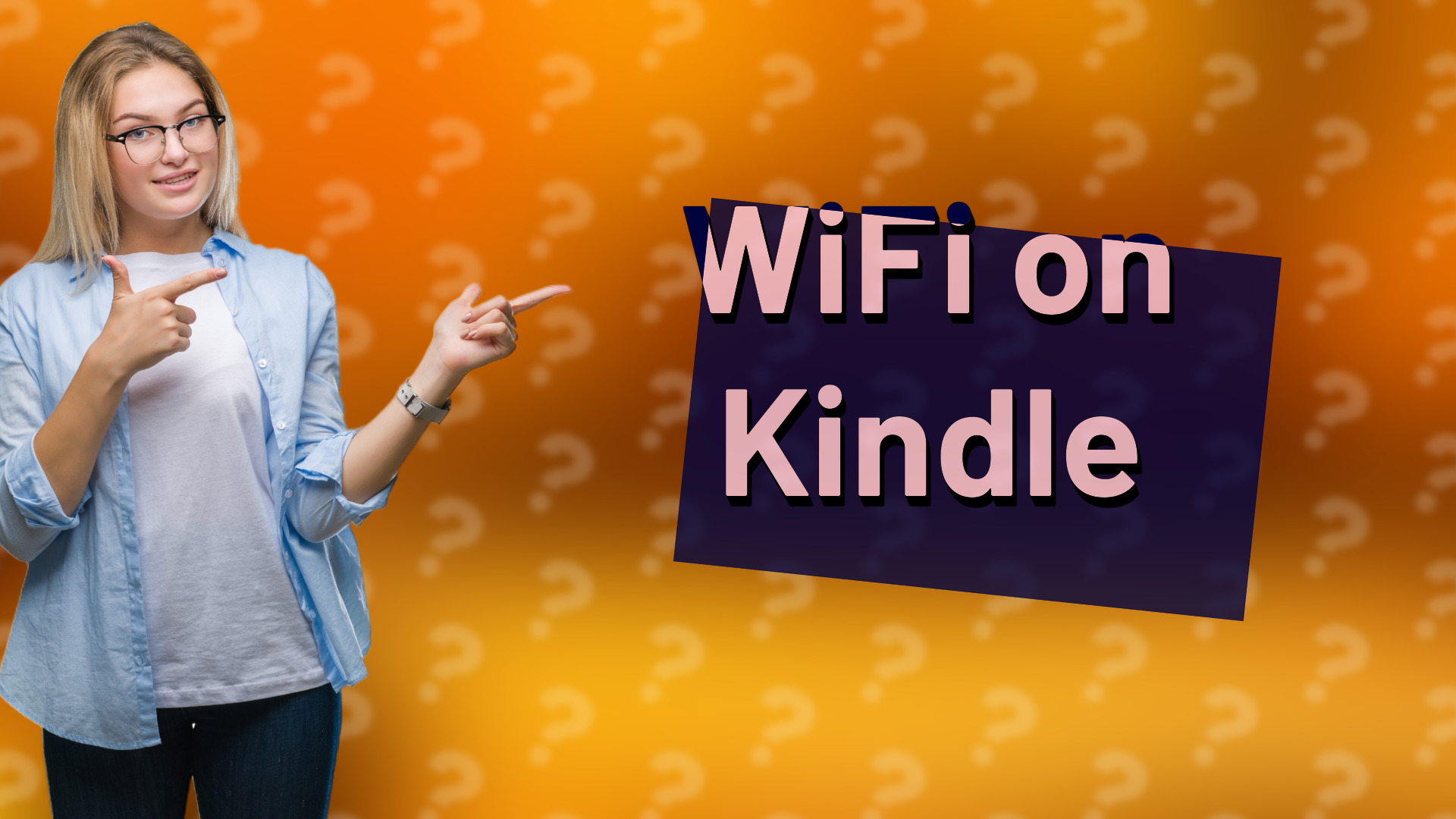 WiFi on Kindle