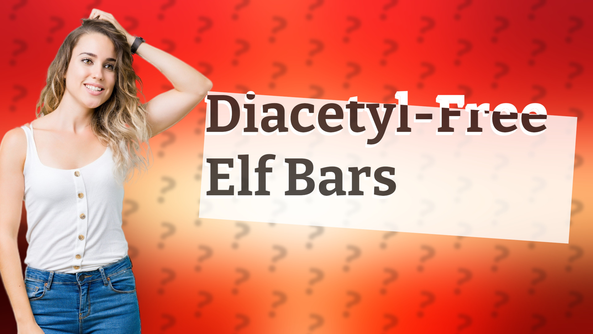 Diacetyl-Free Elf Bars