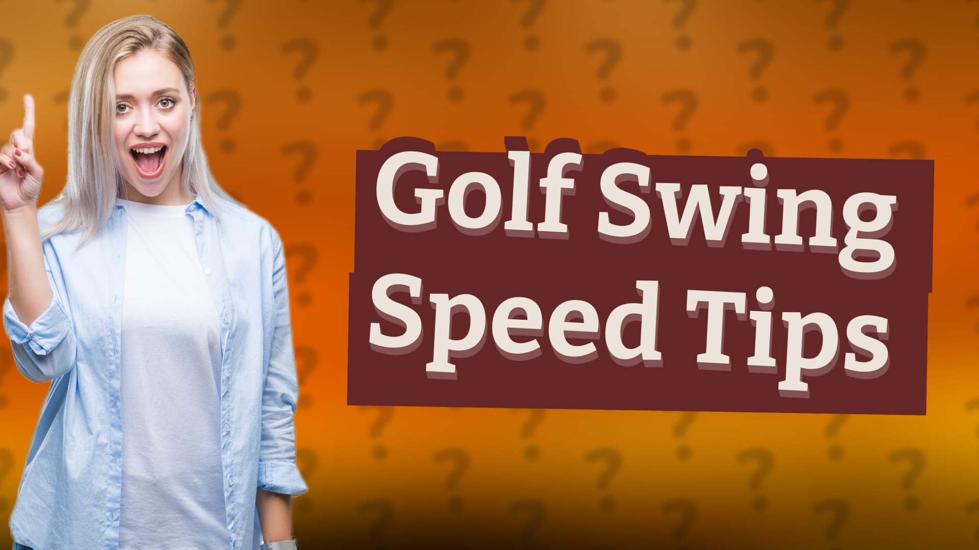 Golf Swing Speed Tips