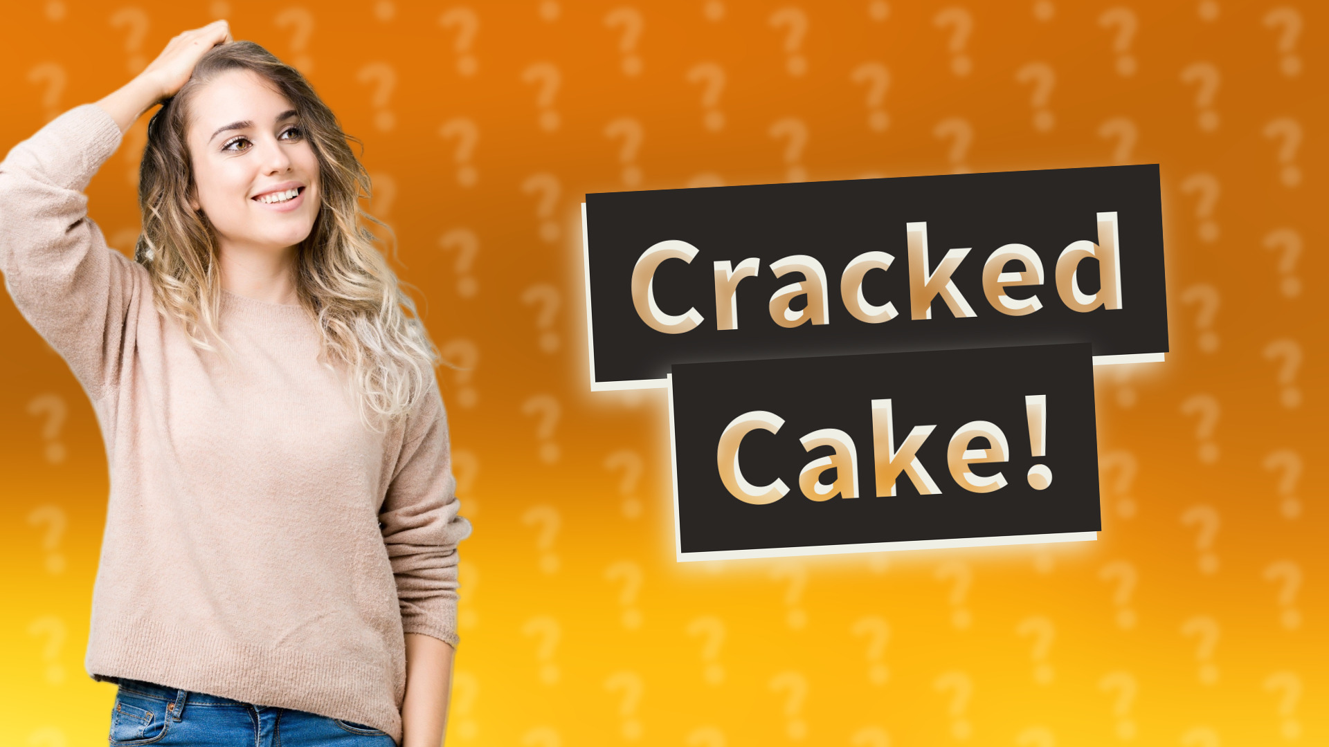Cracked Cake!