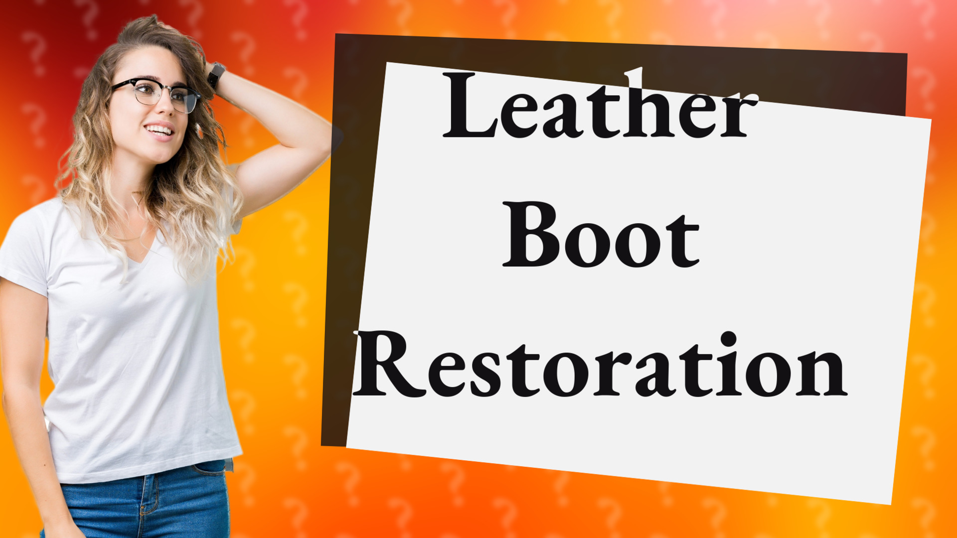 Leather Boot Restoration
