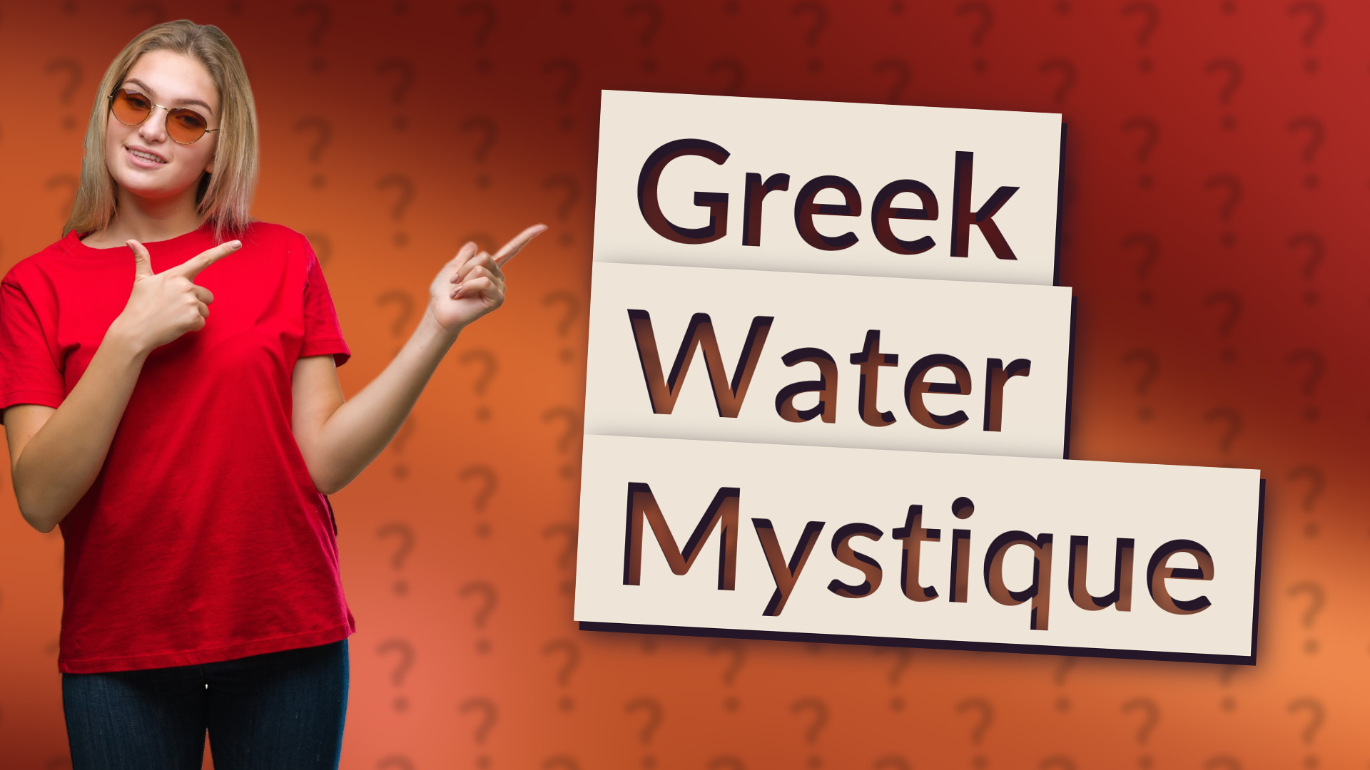 Greek Water Mystique