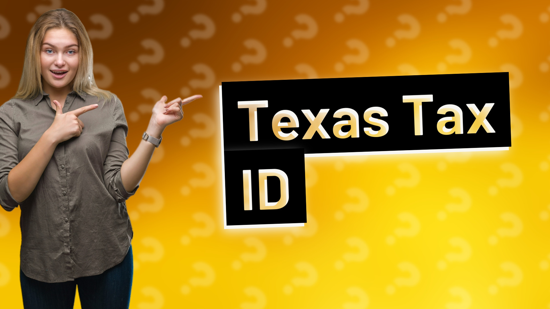 Texas Tax ID
