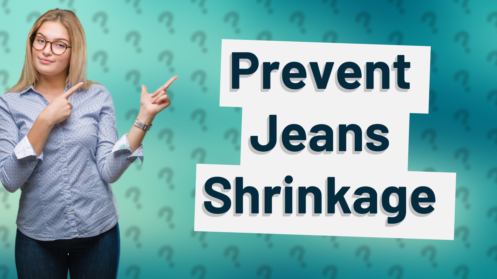 Prevent Jeans Shrinkage