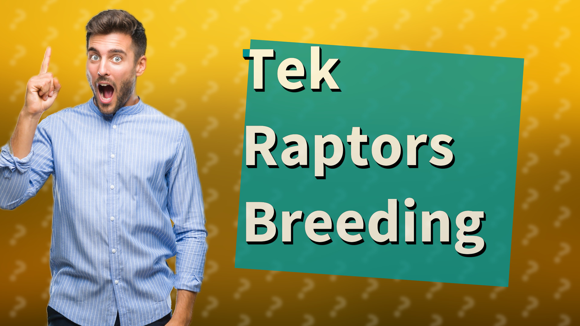 Tek Raptors Breeding