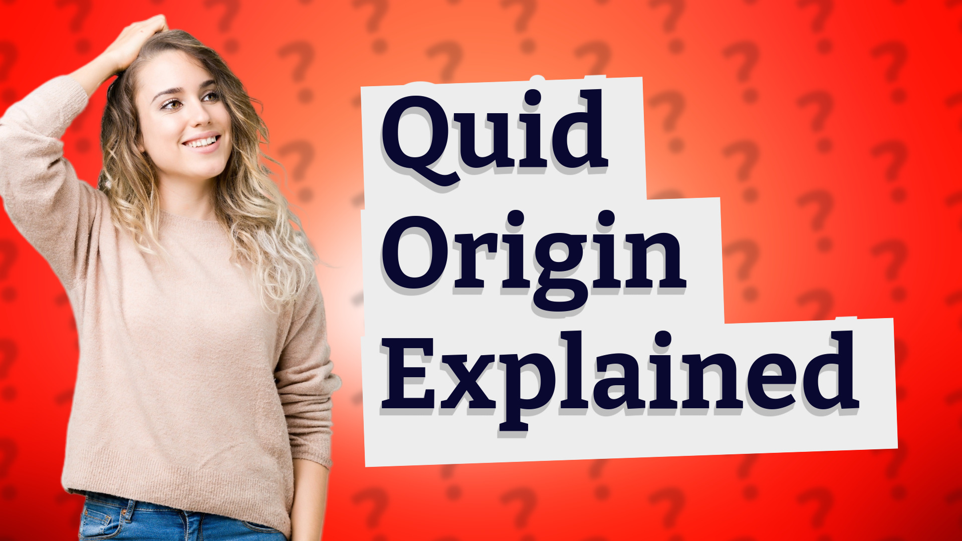 Quid Origin Explained