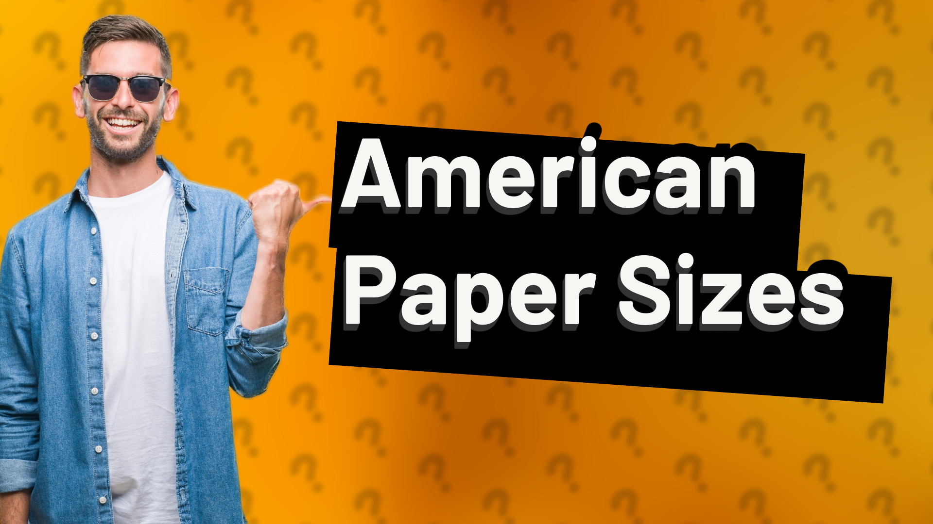 American Paper Sizes