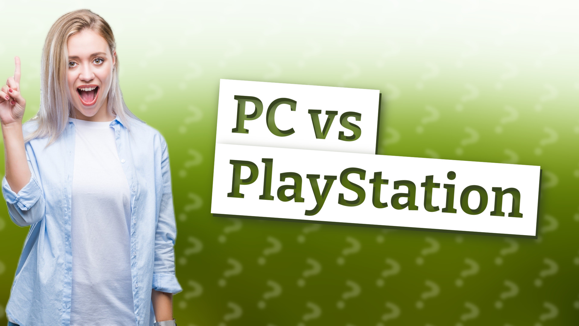 PC vs PlayStation