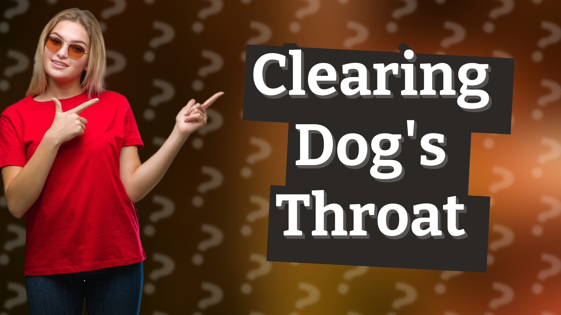 Clearing Dog's Throat