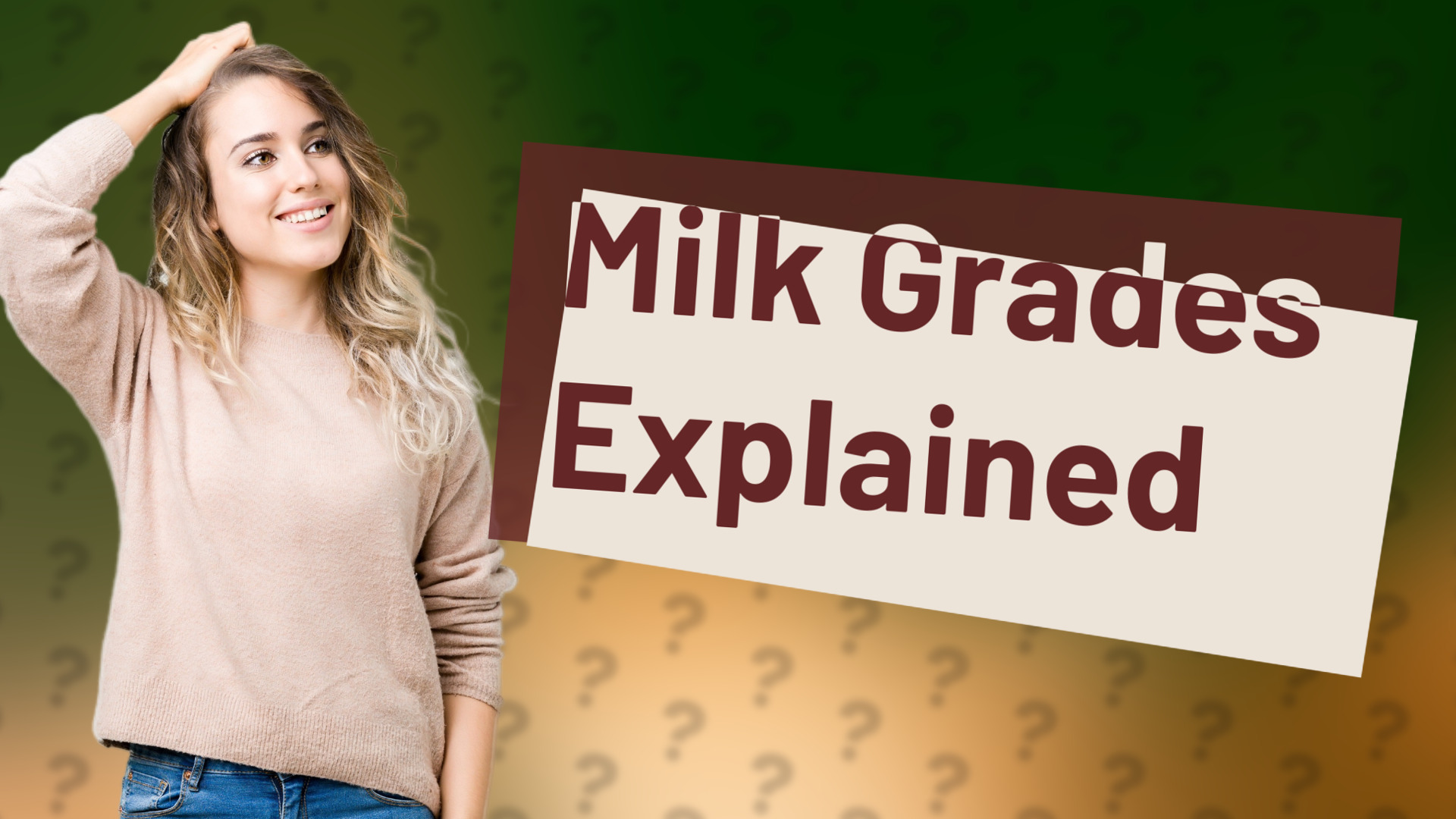 Milk Grades Explained