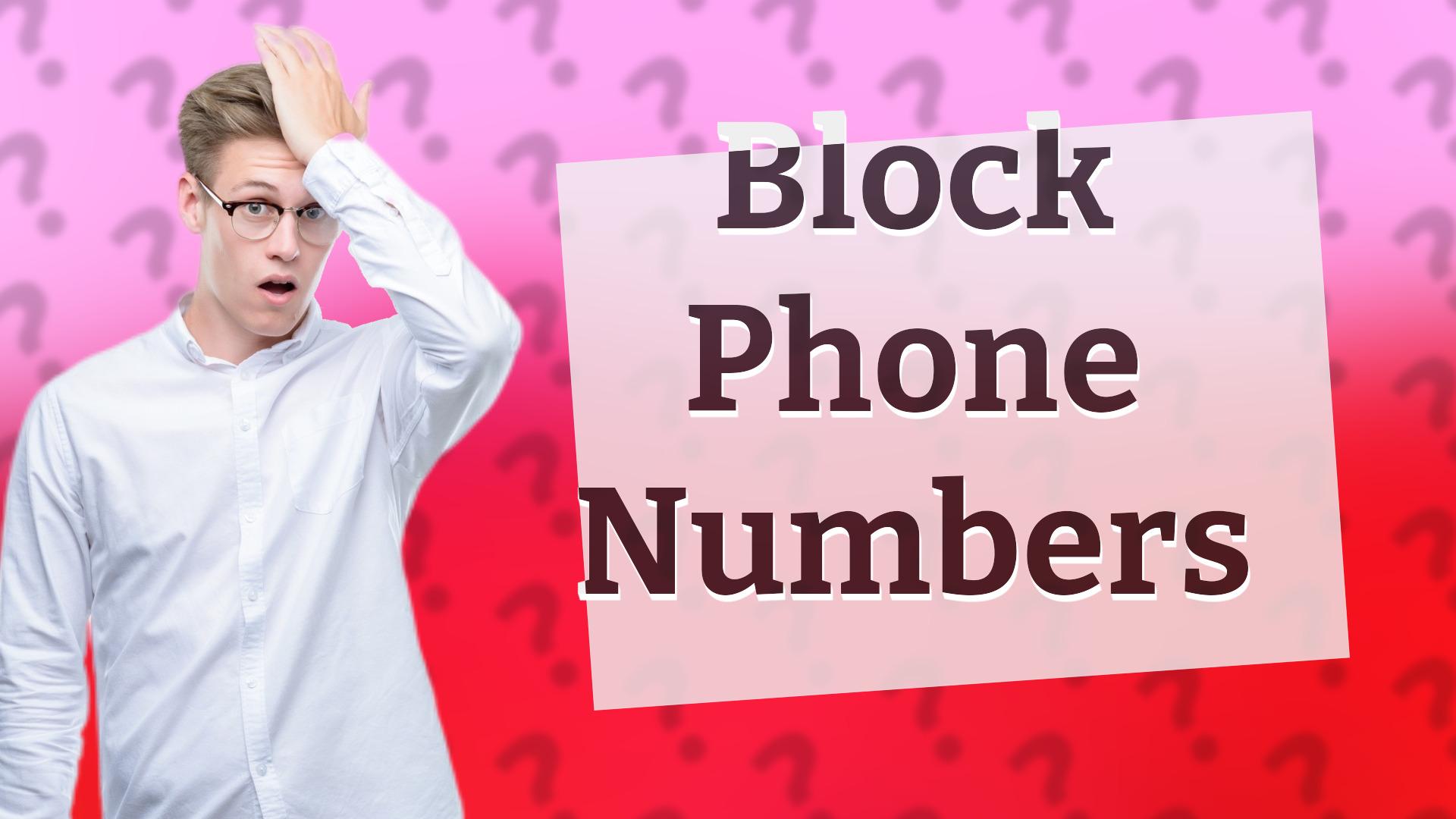 Block Phone Numbers