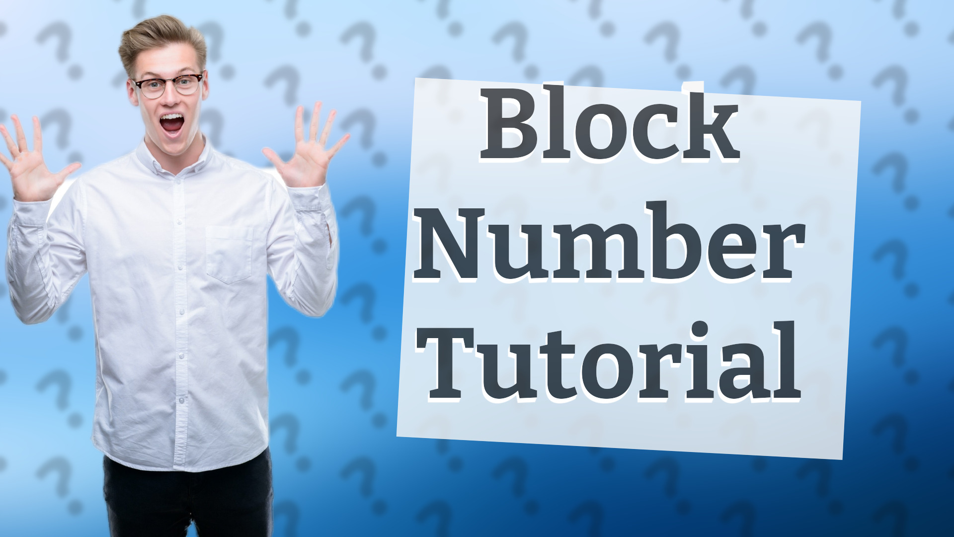 Block Number Tutorial