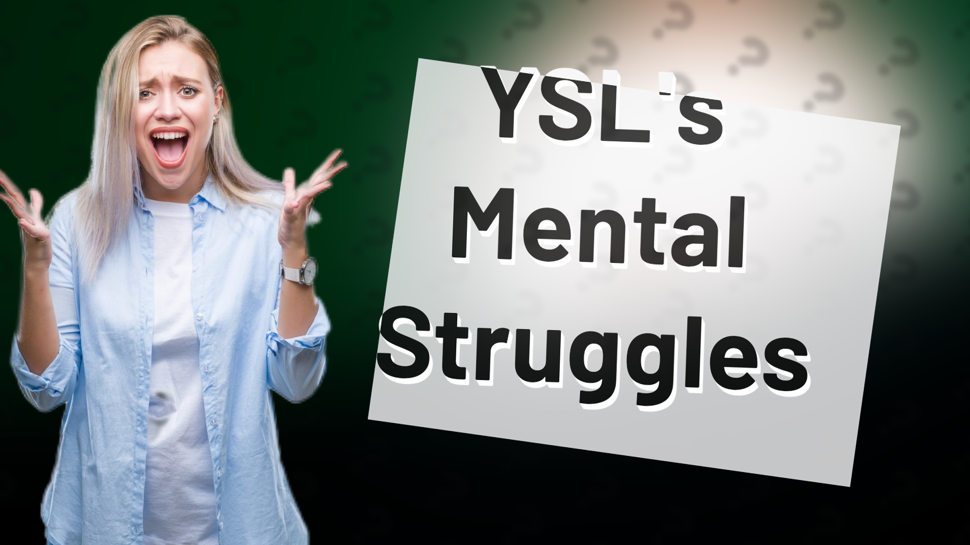YSL's Mental Struggles
