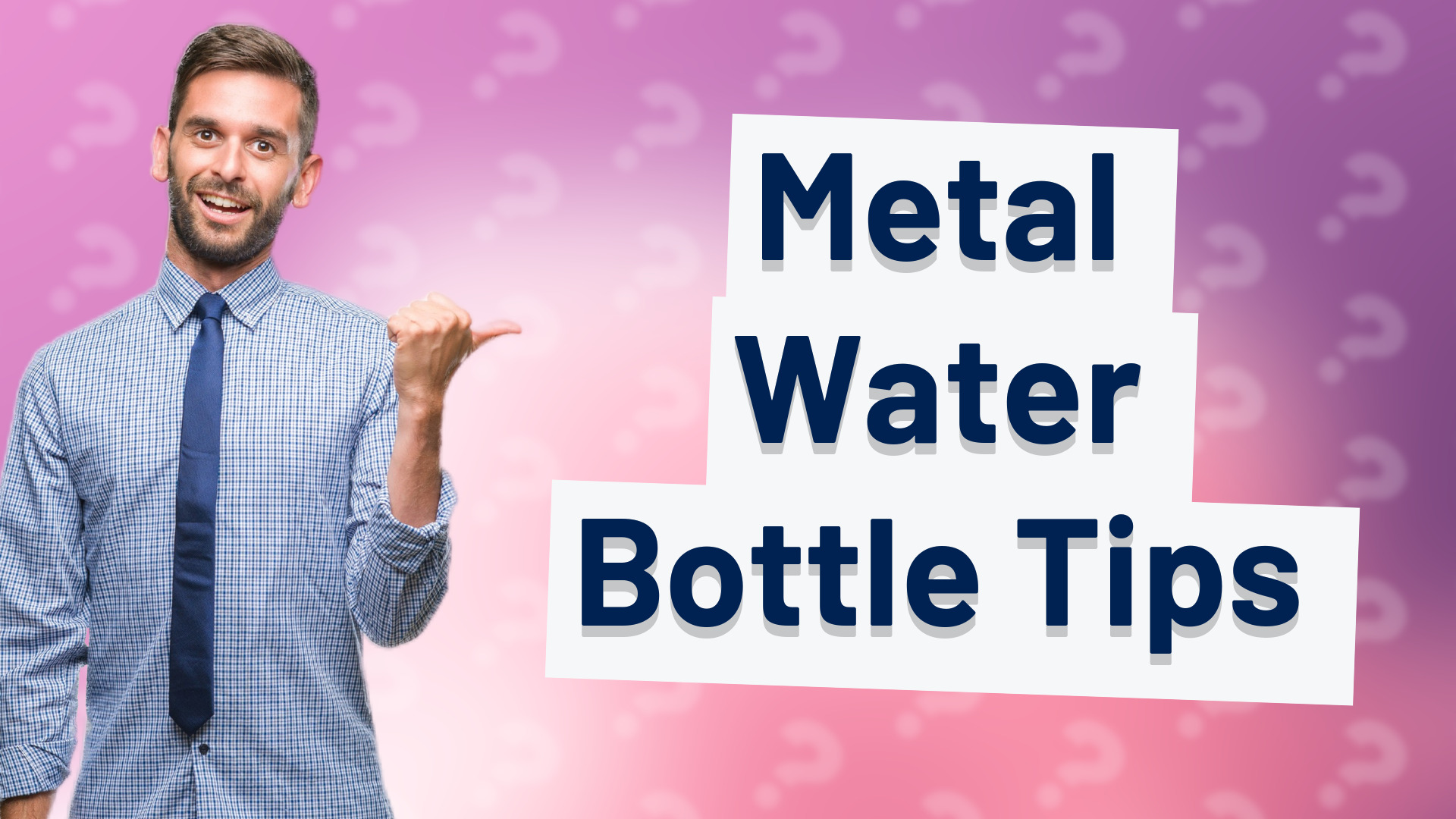 Metal Water Bottle Tips