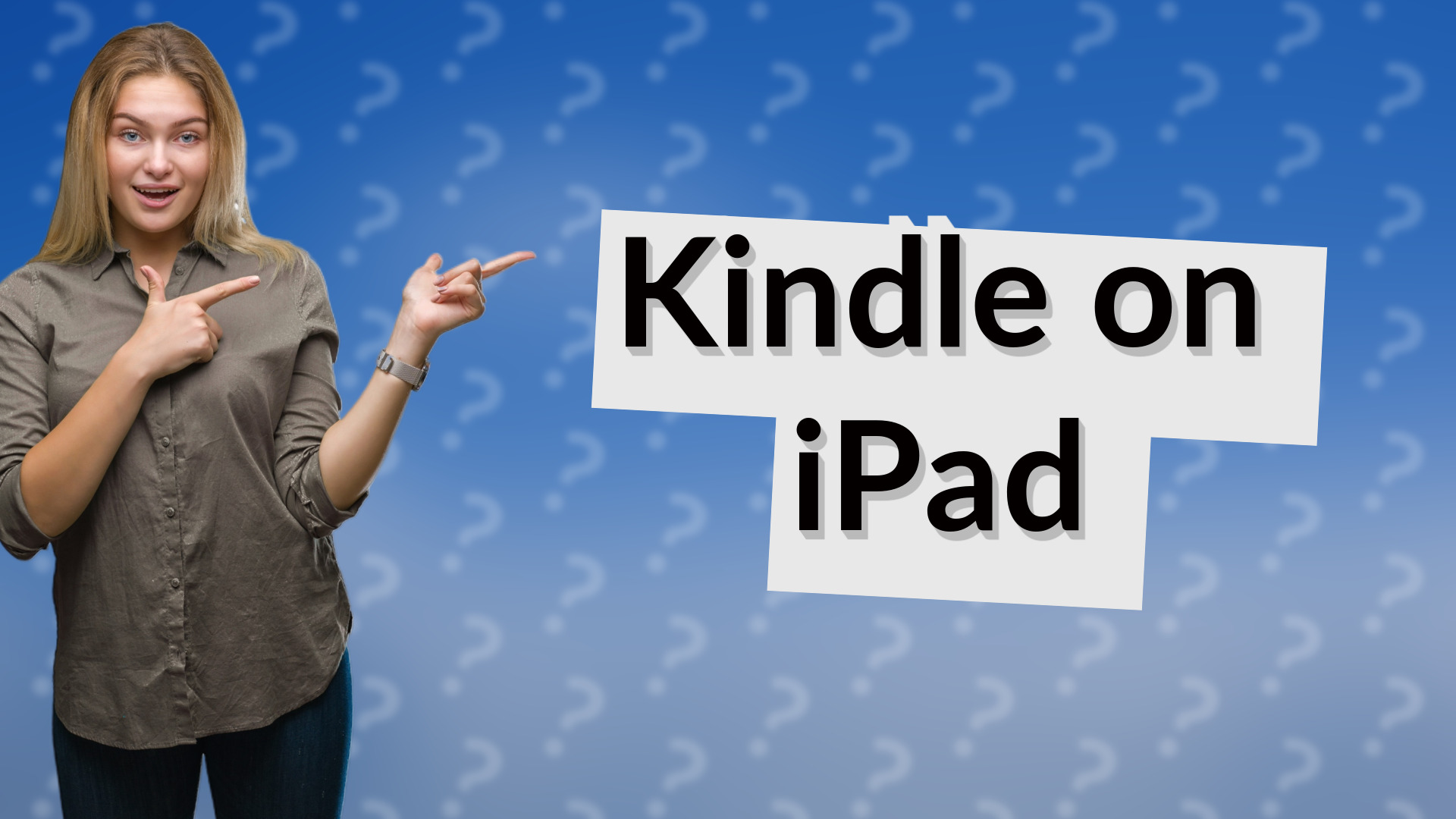 Kindle on iPad