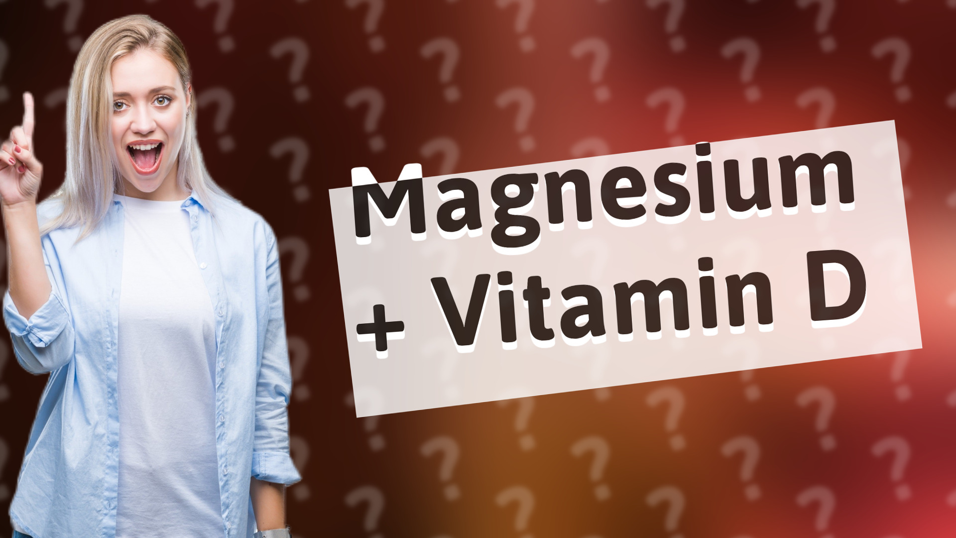 Magnesium + Vitamin D