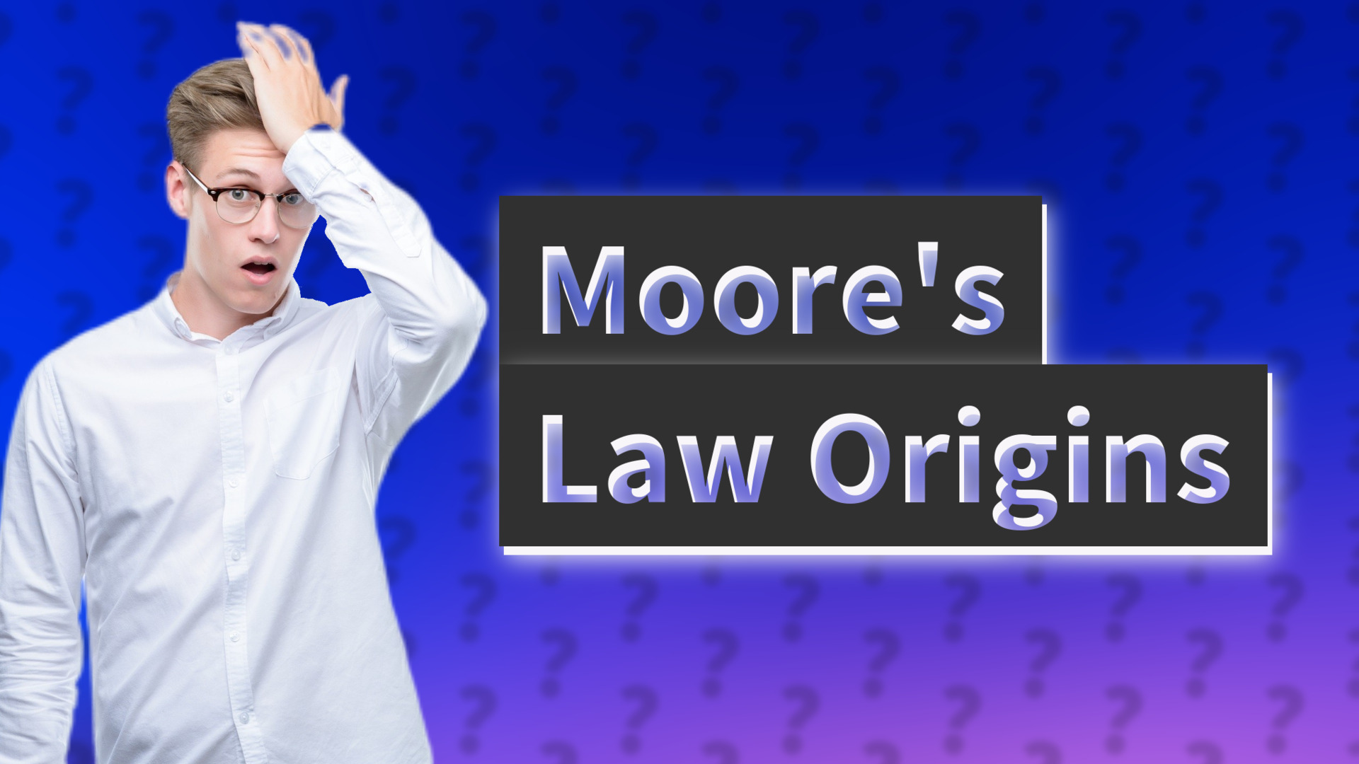 Moore's Law Origins