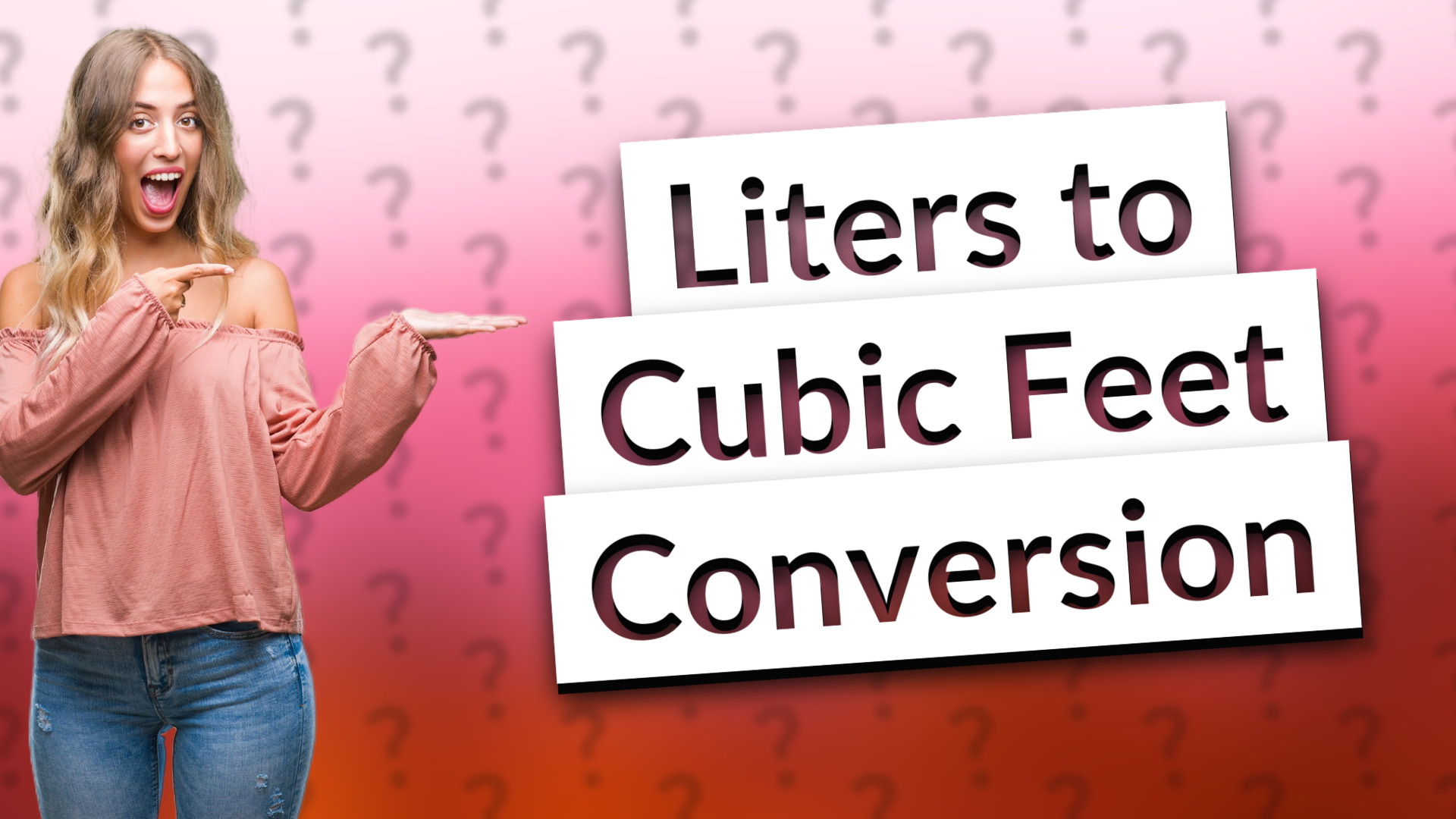 Liters to Cubic Feet Conversion