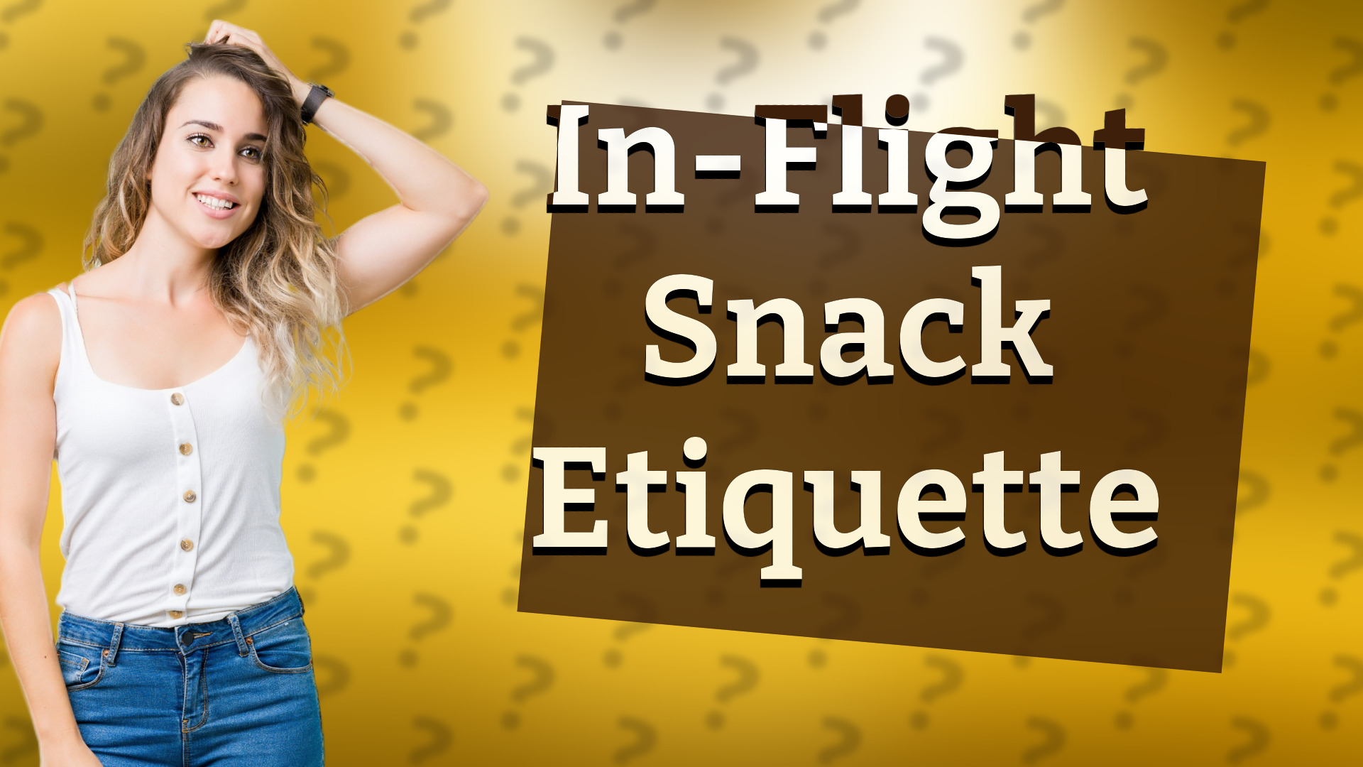 In-Flight Snack Etiquette