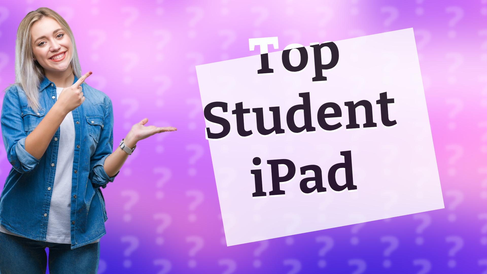 Top Student iPad