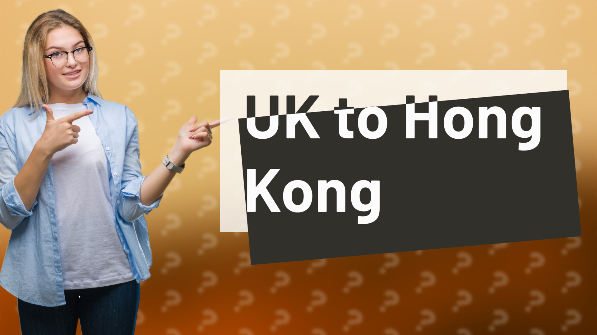 UK to Hong Kong