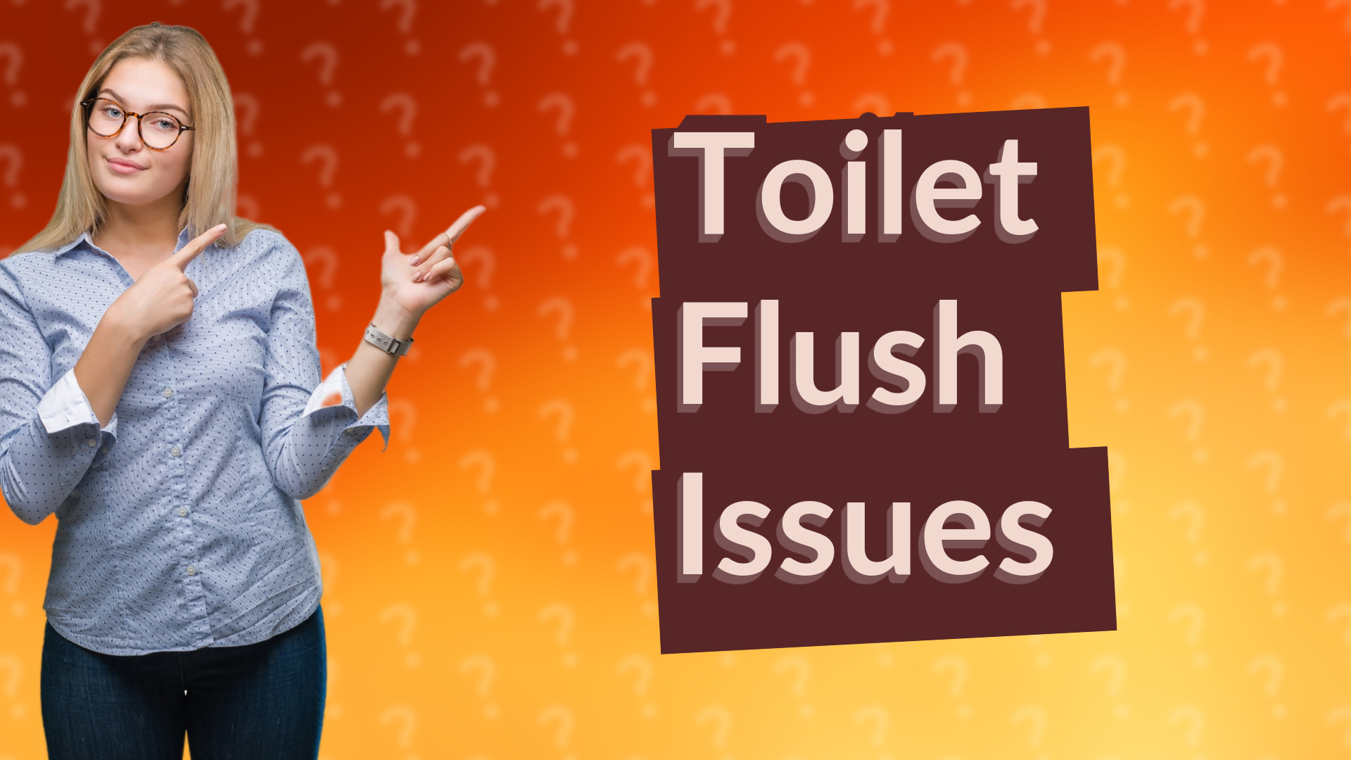 Toilet Flush Issues