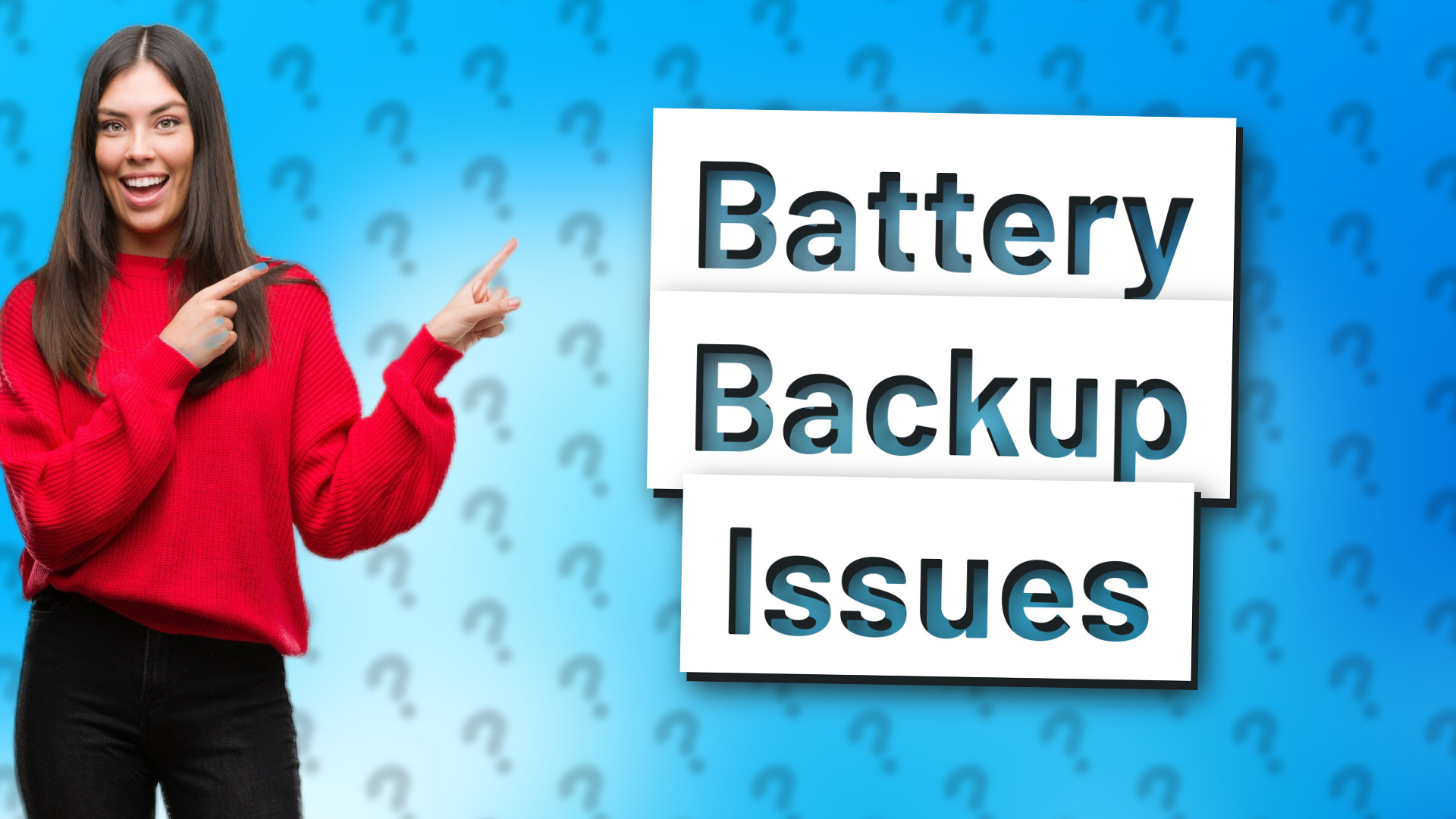 Battery Backup Issues