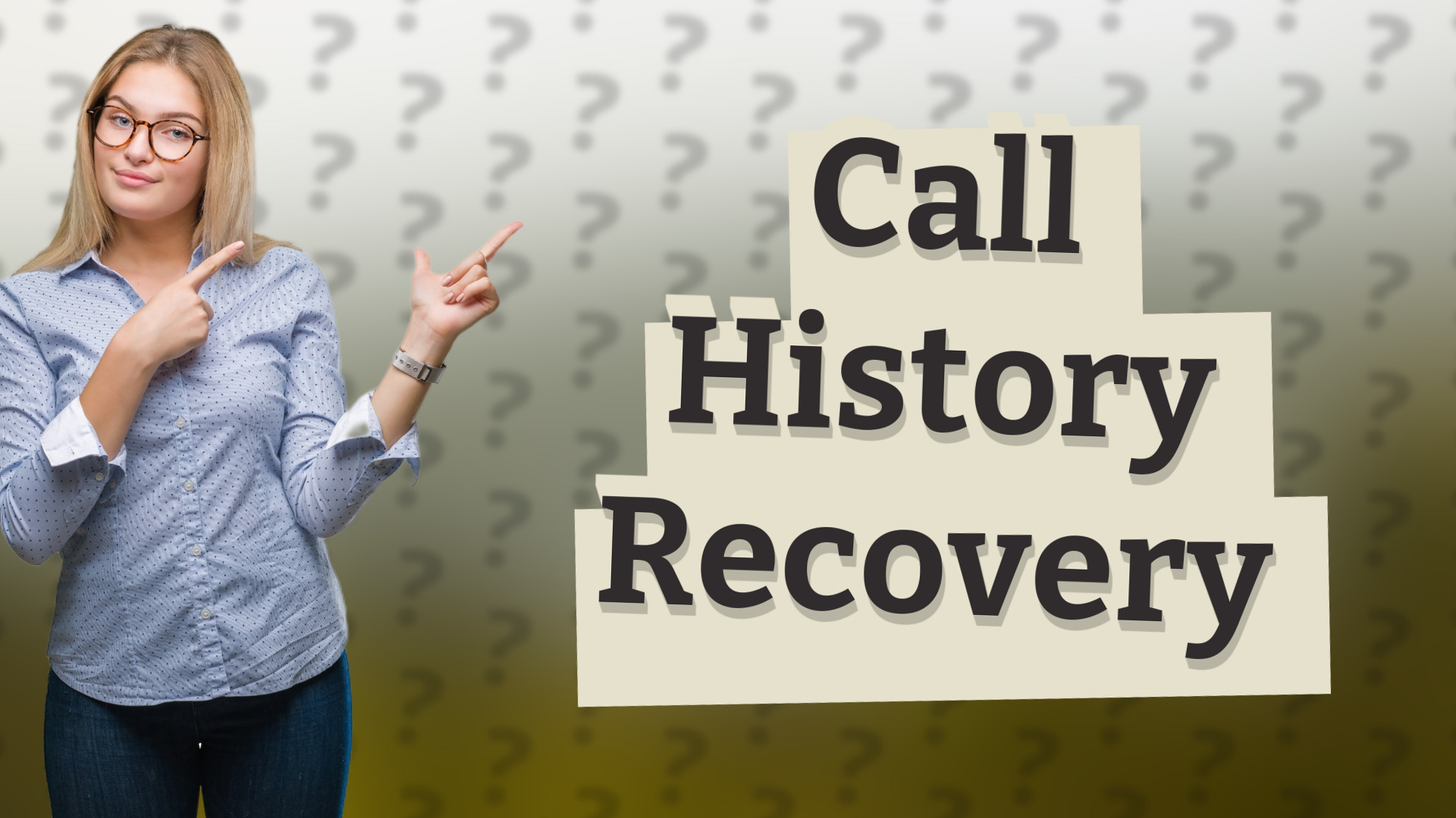 Call History Recovery