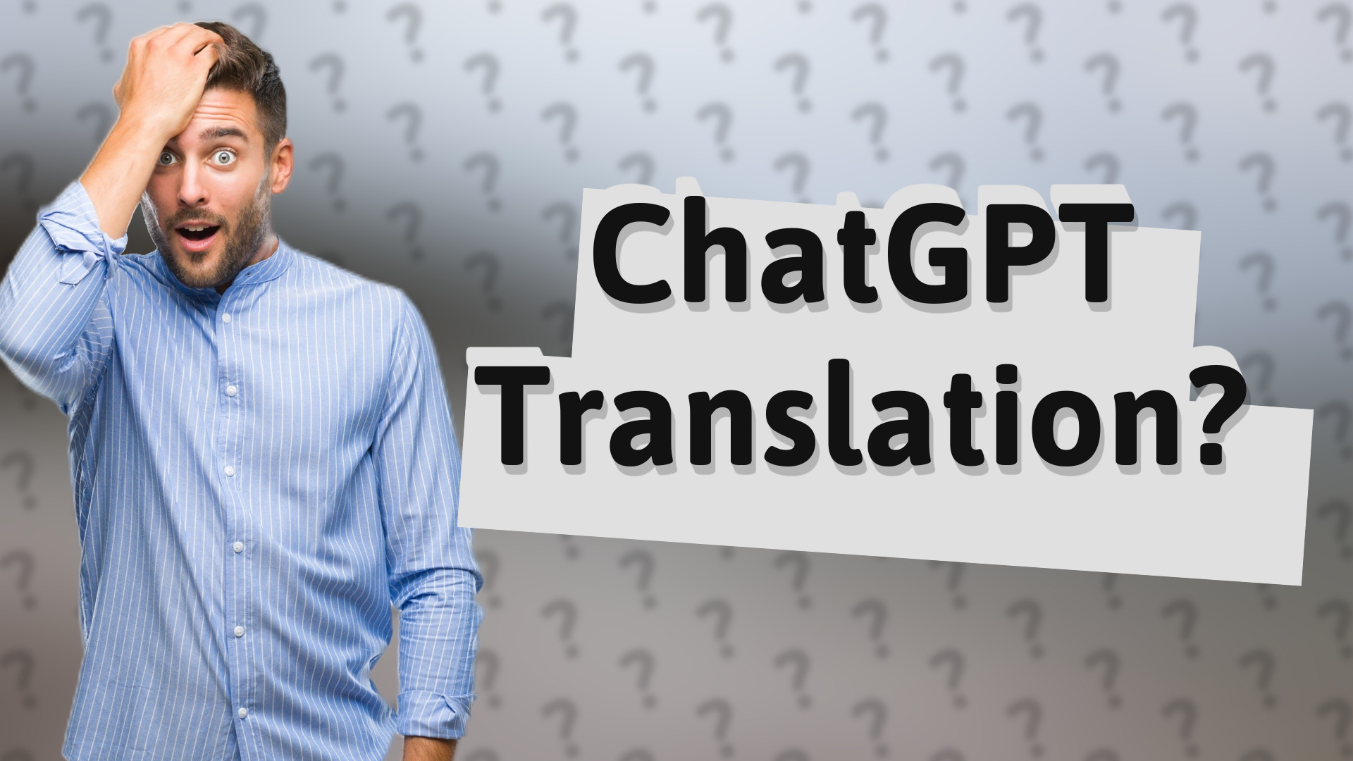 ChatGPT Translation?