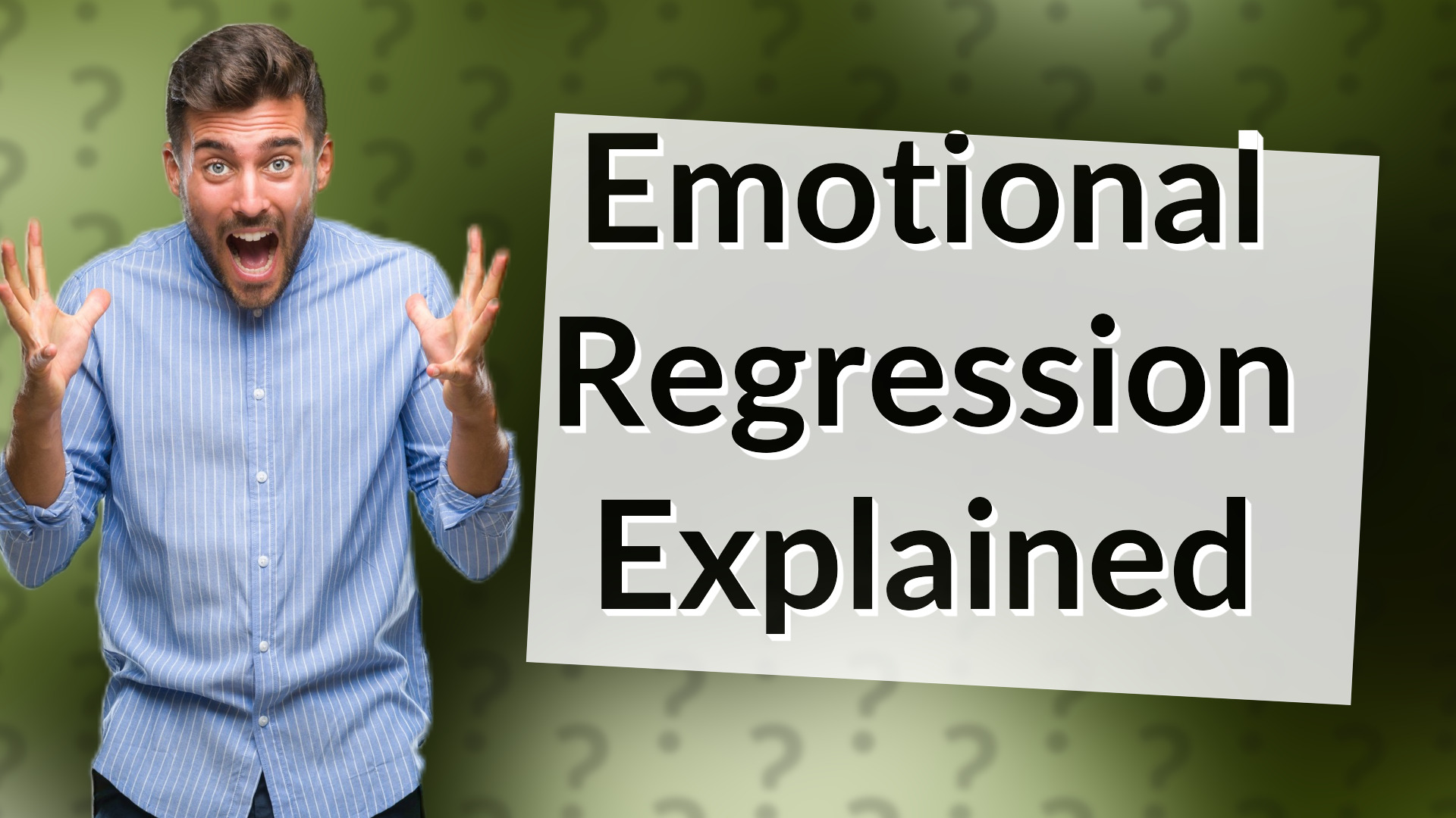 Emotional Regression Explained
