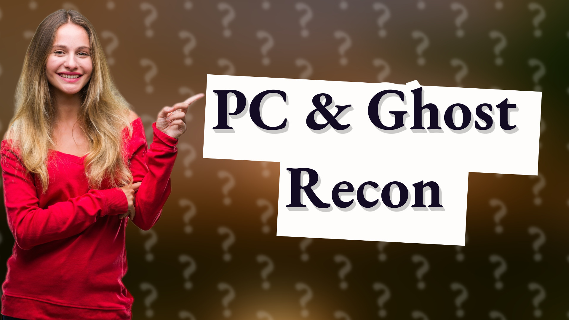 PC & Ghost Recon