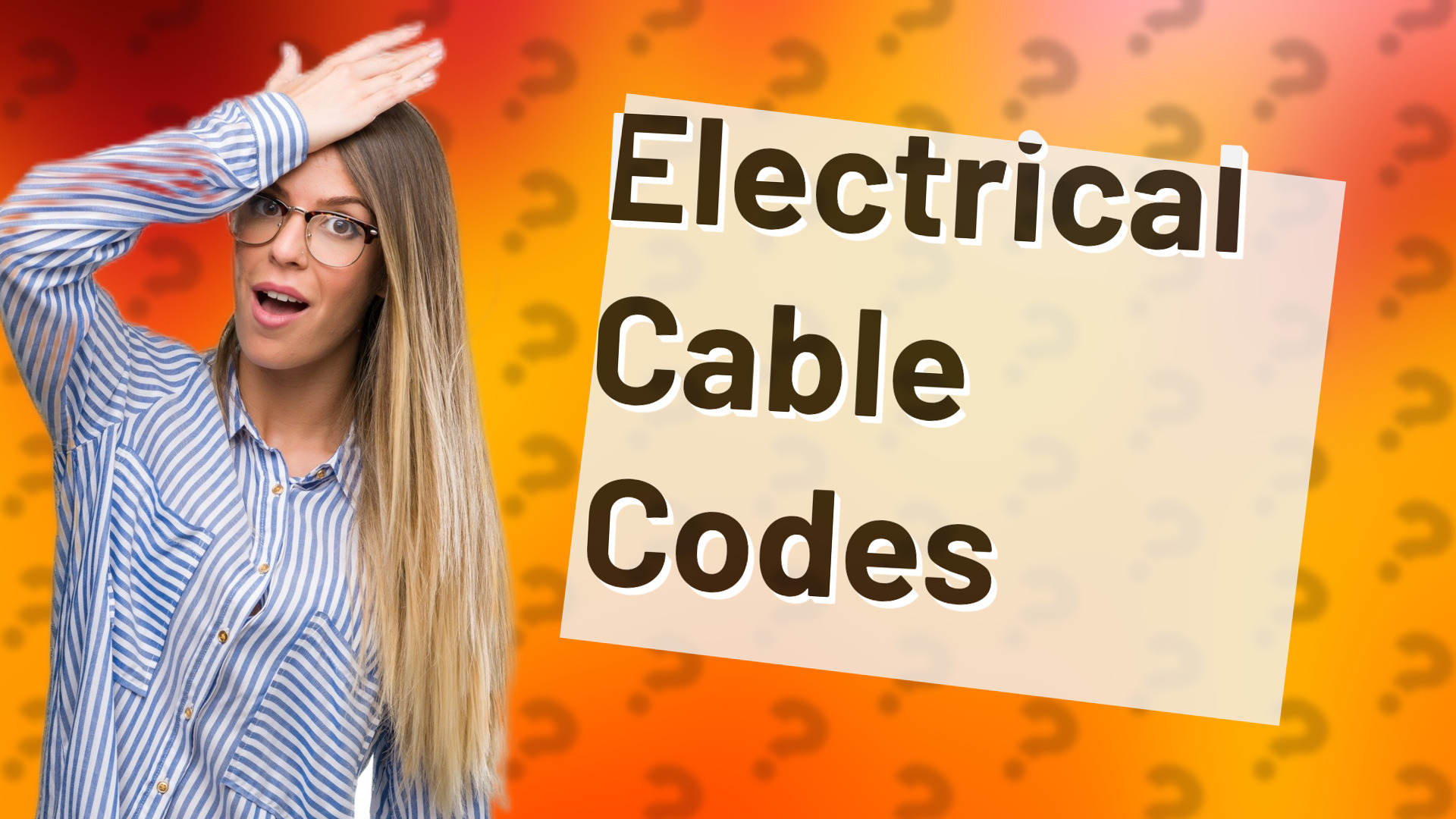 Electrical Cable Codes