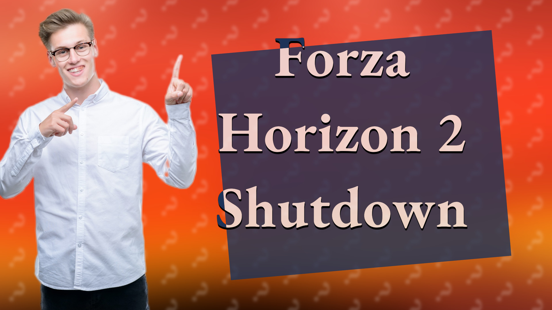 Forza Horizon 2 Shutdown