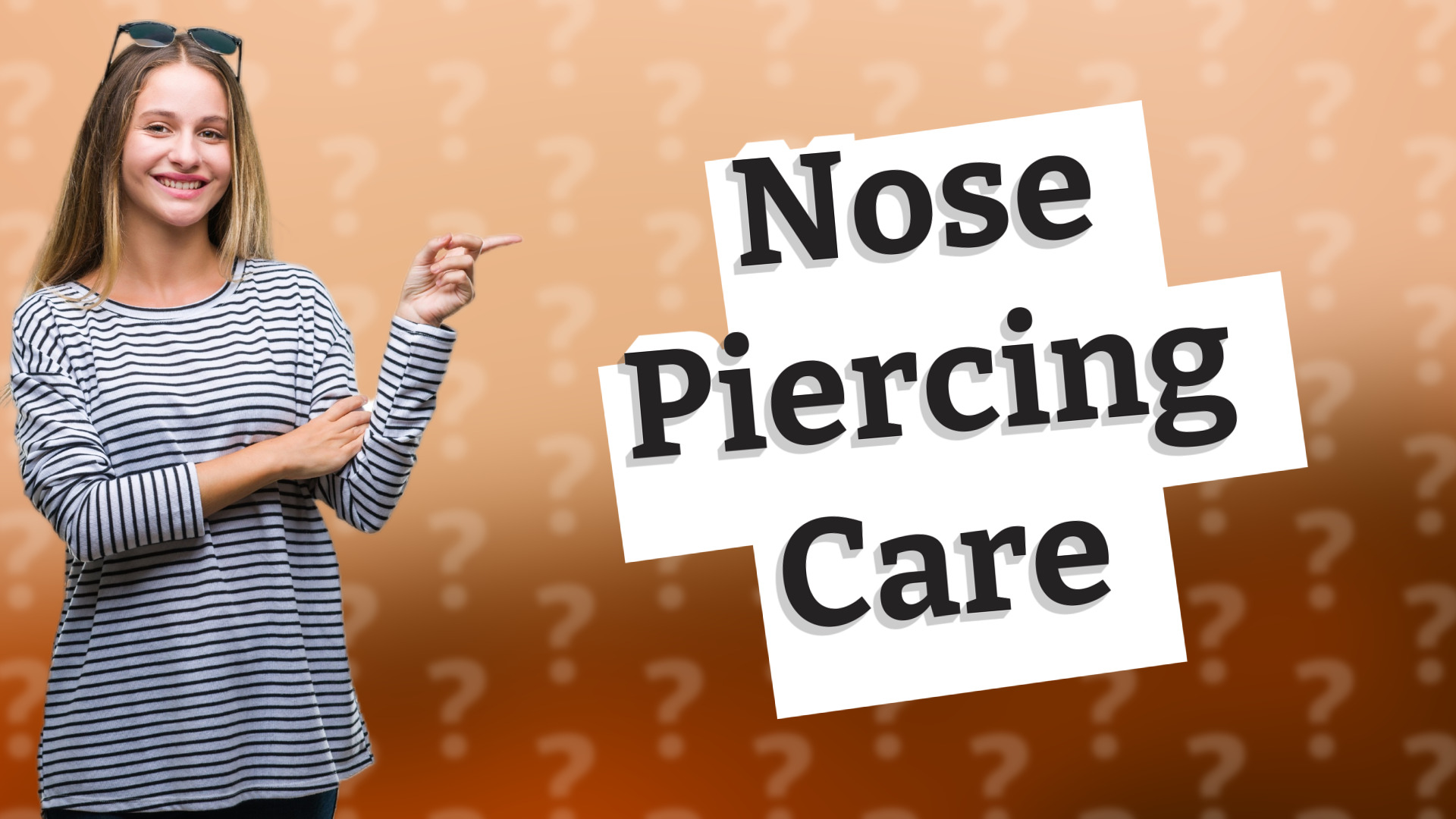 Nose Piercing Care